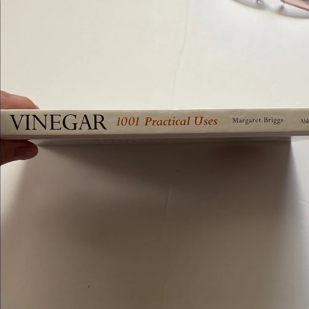 Book | Hardcover Vinegar 1001 Practical Uses | Homemade 1001 Uses Healthy Home